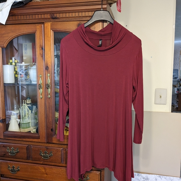 W Collection Tunic Blouse Large - Picture 6 of 6